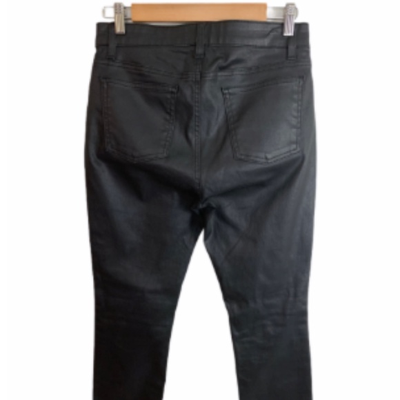 COPY - Eileen Fisher Wax Coated Jeans Organic Cotton 8 - Picture 5 of 8